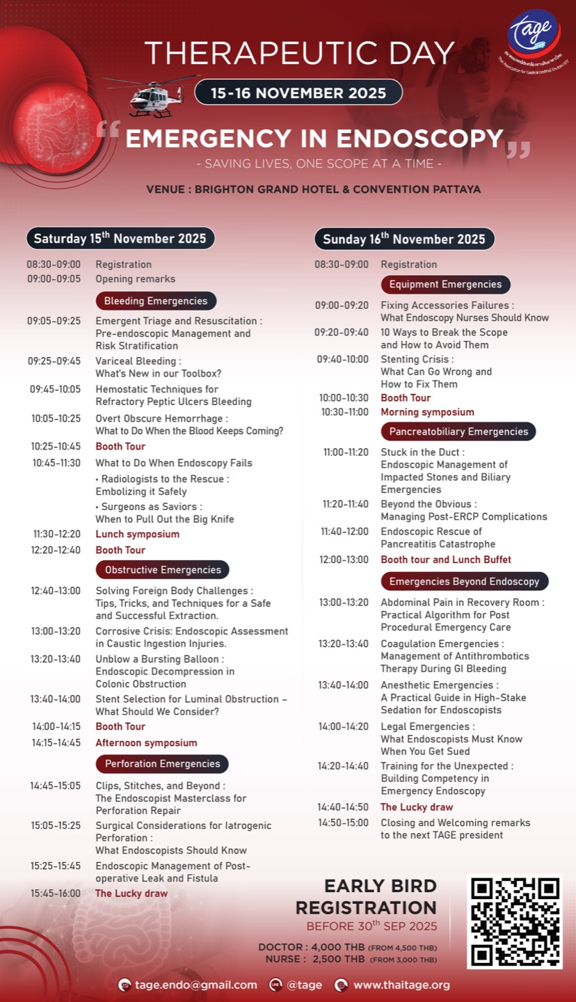 EMERGENCY IN ENDOSCOPY 2025