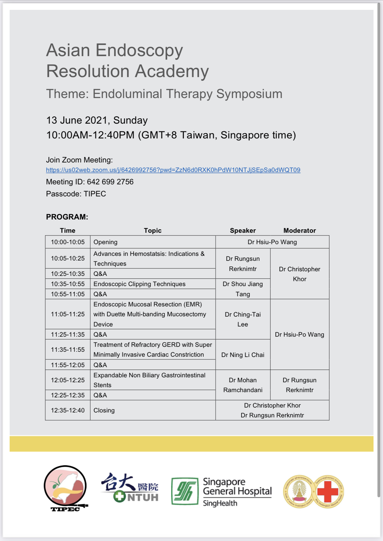 Asian Endoscopy Resolution Academy